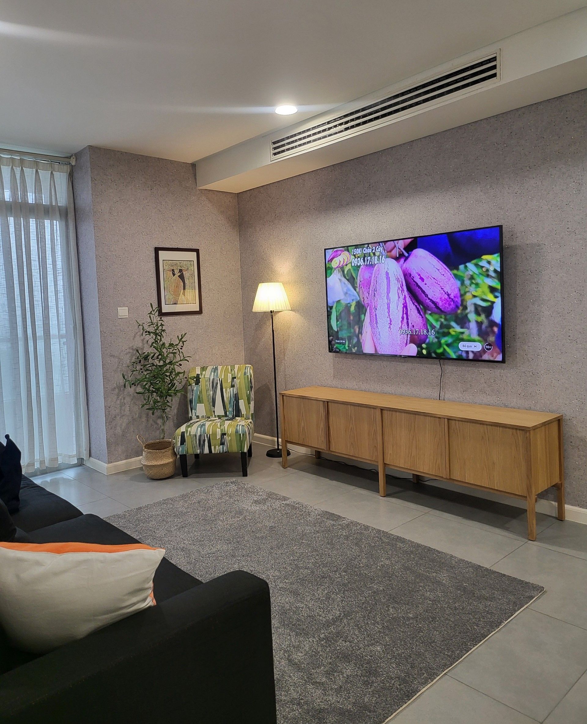 Cho thuê căn hộ 2 ngủ 93m2 full đồ mới, view thoáng tòa B dự án Watermark